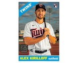2021 Topps 70 Years #70YT-16 Alex Kirilloff RC Rookie Card Twins ⚾ - $0.89