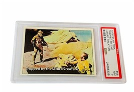 Star Trek Trading Card Captains Log 1976 Topps PSA 7 Gorn Lizard #55 Met... - $494.95
