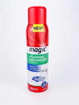 Magic Foaming Bathroom Cleaner 19oz Aerosol Blue To White Spray Shower T... - $26.07