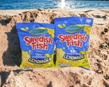 Swedish Fish BLUE RASPBERRY LEMONADE Chewy Candy- {LOT OF 2 BAGS} - $7.43