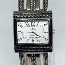 Vintage Premier Design Quartz Silver Tone Japan Movt Bangle Women’s Watch - £29.64 GBP