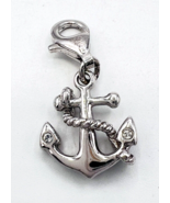 Sterling Silver 925 QG Nautical Anchor Charm - $34.65