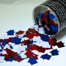 Confetti House Red White Blue Mix - 2 Pchs or 1/2 lbs - FREE SHIP (8999) - $8.41+