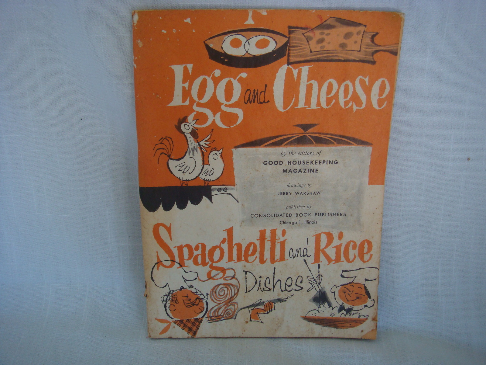 EGG and CHEESE ............ SPAGHETTI and RICE DISHES 1958 by Good house... - $5.03