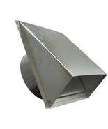 Deflecto DAHC6 6&quot; Aluminum Dryer Vent Hood with Flapper - €31,45 EUR
