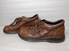 Dr Martens 12083 Mens Brown Lace Up Leather Loafers Shoes Sz 12 / 46 - $28.04