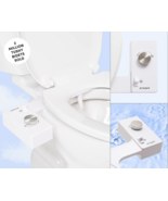 NEW TUSHY Classic 3.0 Platinum Bidet Toilet Seat Attachment White Bum Sp... - $119.00