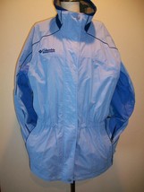 Women&#39;s Columbia Sportswear Blue Lavender Windbreaker Jacket Winter Ski Sport - £39.47 GBP