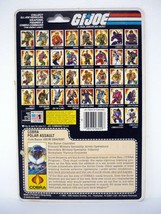 GI Joe Snow Serpent File Card Vintage Figure Full Uncut Accessory Part 1985 - £17.80 GBP