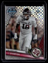 2023 Bowman University Chrome 1st LT Overton Texas A&amp;M Aggies #139 Xfractor - £0.98 GBP