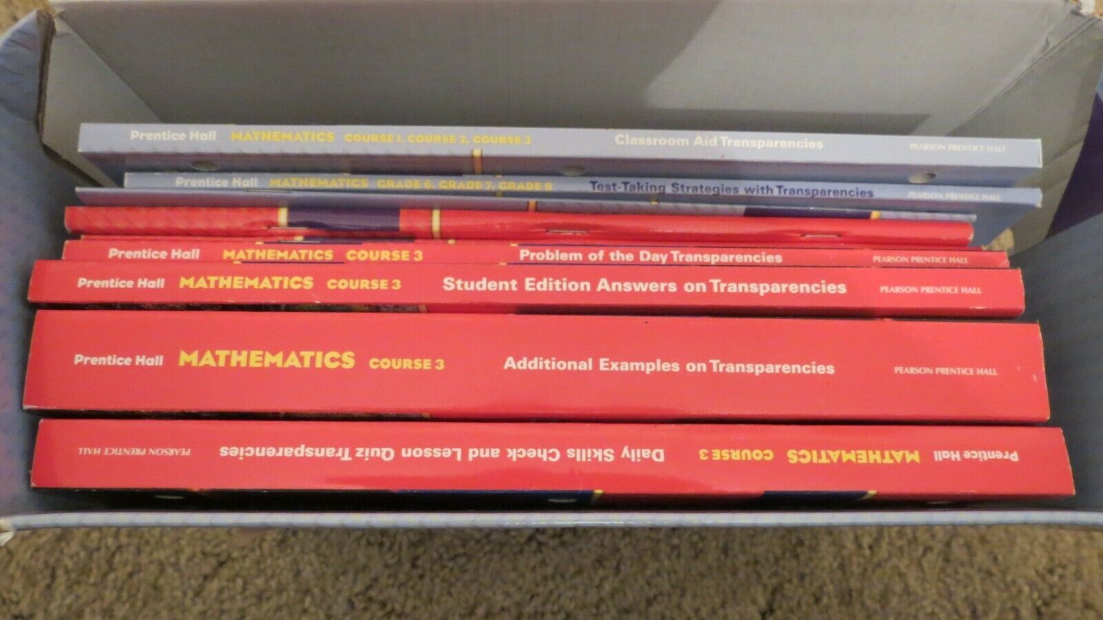Prentice Hall Transparencies &amp; PowerPoint Pack Mathematics Course 3 Kit ... - $118.75