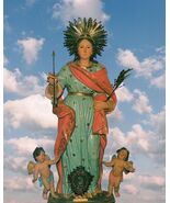 Saint Philomena 8 by 10 Print - $7.00