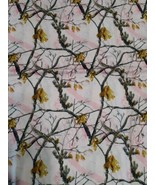 2 Piece Realtree Camouflage Fabric, Light Pink, Camo, 10006, Cotton, 42&quot;... - £22.88 GBP