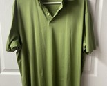 Daniel Cremieux Men&#39;s XL Green  Signature Collection Golf Polo Shirt Cotton - $13.80