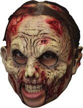 Mask Head Chin Strap Zombie Undead Delux - £77.15 GBP