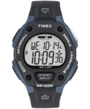 Timex T5H591 Men&#39;s Ironman Classic Blue/Black Resin Strap Watch - £43.79 GBP