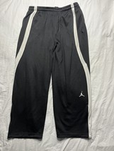 Nike Air Jordan Athletic Training Pants Men’s 2XL Black White Pockets An... - $30.00