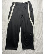 Nike Air Jordan Athletic Training Pants Men’s 2XL Black White Pockets An... - $30.00