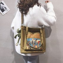 Couple Messenger Bag Handbags Simple Versatile Large Capacity Shoulder Women Can - £20.79 GBP