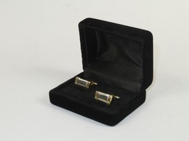 Men J.Valintin Cufflinks by Vitorofolo for French Cuff Shirt V29-36 Silver Gold image 2