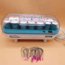 Conair Easy Holding Hairsetter Grip Rollers 20 Hot Curlers 20 Clips HS31... - $39.95