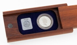 1988 Australia Dólar 1/2 OZ Platino Koala Prueba Moneda En Madera Funda ... - $1,842.58