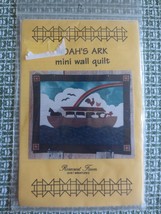 NEW Rosecrest Farm NOAH&#39;S ARK Mini Wall Quilt PATTERN by E. Laney--18 1/... - $4.46
