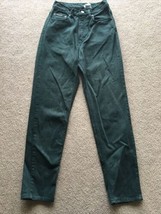 Calvin Klein Jeans Womens 4 Hunter Green Vintage 1990s Mom Tapered High Waist - £31.65 GBP