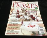 Romantic Homes Magazine November 2013 Best Holiday Decorating Guide Ever! - $12.00