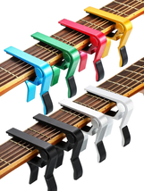 8 Pieces Guitar Capo Guitar Accessories Capo Aluminum Metal Universal Gu... - £18.48 GBP