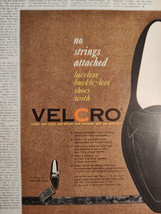 1960 Esquire Original Art Ad Advertisements VELCO Fastener RONSON Shoe Polisher - £8.54 GBP