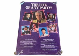Movie Theater Cinema Poster Lobby Card vtg 1986 Life Any Party George Carlin NB - £31.57 GBP