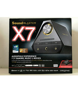 Creative Sound Blaster X7 5.1 Hi-Res USB DAC 600 Ohm Desktop Headphone A... - $15,720.75 MXN