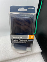 New OEM  Samsung S-View Clear Black Sapphire Flip Cover for Samsung Gala... - £7.37 GBP