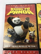 Lot Of 4 DVD&#39;s Kung Fu Panda, KFP #2 ,Furious Five, Secrets of the Masters - VGC - £17.49 GBP