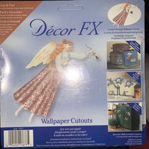 wallpaper cutouts border craft decals angel - $293.02 MXN