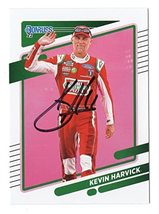 AUTOGRAPHED Kevin Harvick 2022 Donruss Racing HAPPY (#4 Hunt Brothers Dr... - $49.50