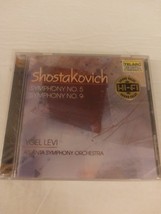Shostakovich Symphony No. 5 / No. 9 Yoel Levi Atlanta Symphony Orchestra CD New - £19.92 GBP