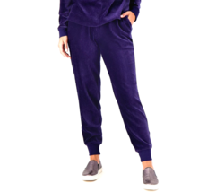 Encore by Idina Menzel Corded Velour Jogger - Maritime, Petite LARGE - £19.61 GBP