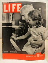 RARE LIFE magazine November 27 1939 Arturo Toscanini Jane Bryan German Americans - £7.76 GBP