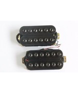 Black Bridge Neck Guitar Humbucker Pickup Set Invader Style - £18.17 GBP