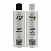 NEW Nioxin 1/2/3/4/5/6 Shampoo 10.1oz &amp; Scalp Conditioner 10.1oz Set - £20.77 GBP+