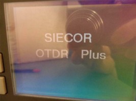 Siecor OTDR Plus Multimeter Model 383-SD54 Options VFL/PM/CW - $213.44