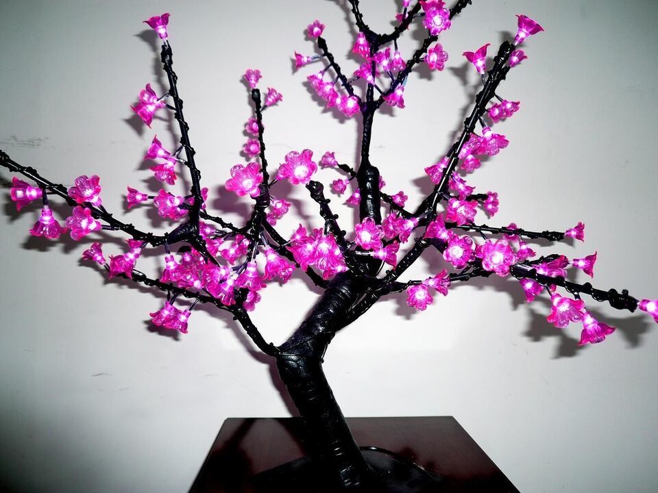 31.5&quot; LED Christmas Light Cherry Blossom Tree Holiday Home Decor 200 LED... - $169.00