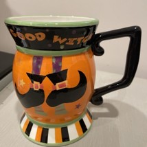 Lori Siebert Certified International Good Witch Halloween Coffee Mug Witch Shoes - $13.55