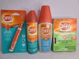 OFF! FamilyCare Insect Repellent II Clean Feel Smooth &amp; Dry Botanicals L... - $24.70