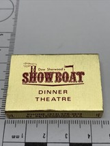Vintage  Matchbox Cover Don Sherwood’s SHOWBOAT Dinner Theatre St. Pete FL gmg - £9.34 GBP