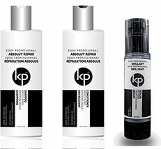 3PC Bundle: Kode Professional Absolut Repair Shampoo, Conditioner and 50ml Brill - £41.20 GBP+