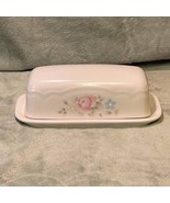 Vintage Pfaltzgraff Tea Rose 1/4 lb. Covered Butter Dish - $39.26 CAD