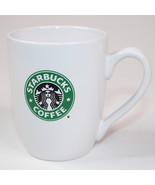 Starbucks Coffee Ceramic Mug Logo Graphics Cup 10.2 oz White And Green 2... - $9.70